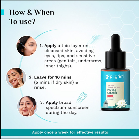 Peeling Solution for tan removal