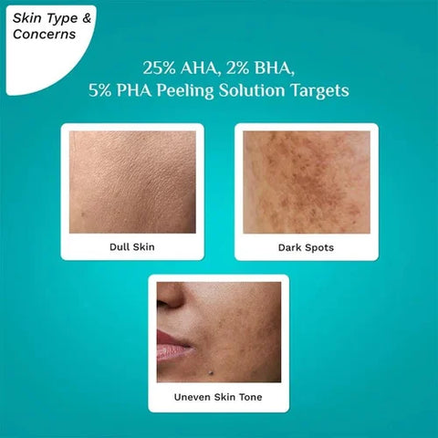 Peeling Solution for tan removal